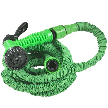 Aspersor de grãdinã flexibil "Aqua" 7.5 m cu cap multifunctional, verde