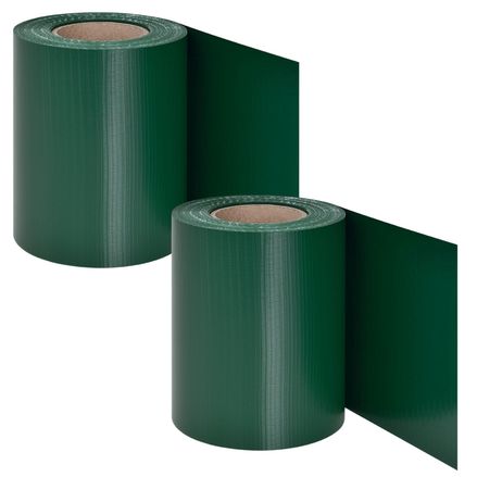Bandã de protectie din PVC 2buc - verde